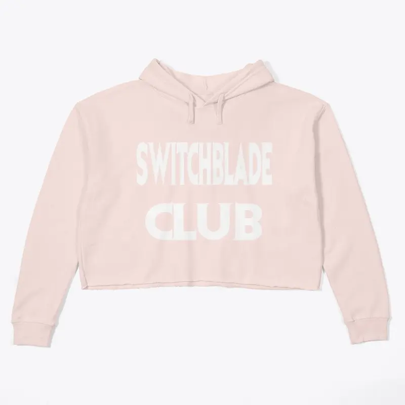 Switchblade Club Crop Hoodie