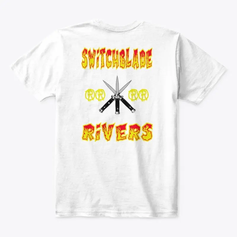 Switchblade Rivers Flames Kid's Tee